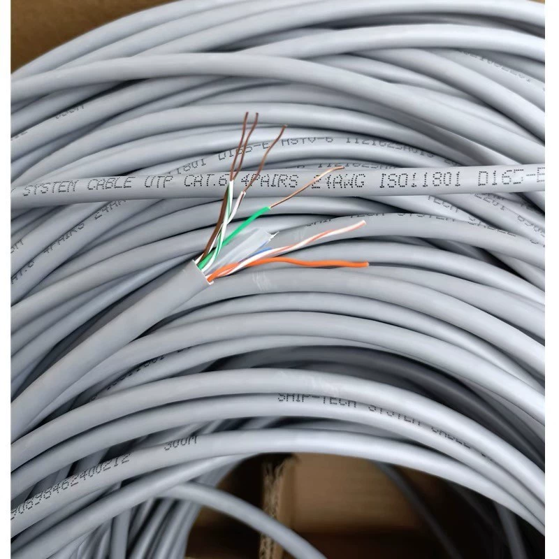一舟一舟CAT6類千兆非屏蔽網線D165 家裝網絡工程的可靠基石
